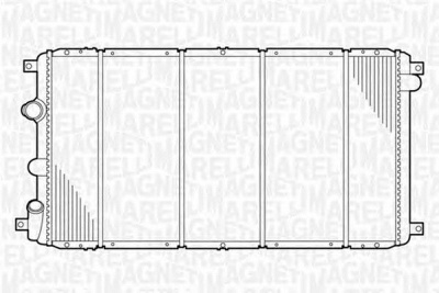 MAGNETI MARELLI 350213103100 -  Радиатор, охлаждение двигателя